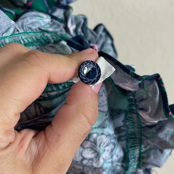 Vintage Mousefeathers Girls Floral Star Dress Toddler Size 4T - Picture 6 of 8